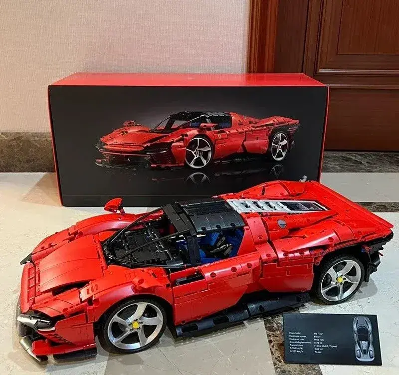 Dostupné Akcia Technik block skladačka auto Ferrarii 1:8