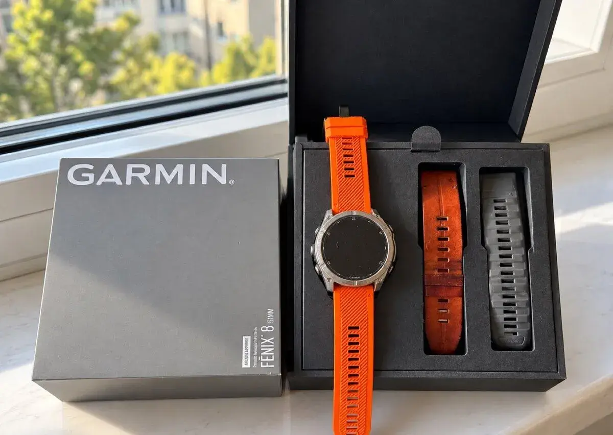 GARMIN Fenix 8 51mm Titanium/Sapphire Anoled