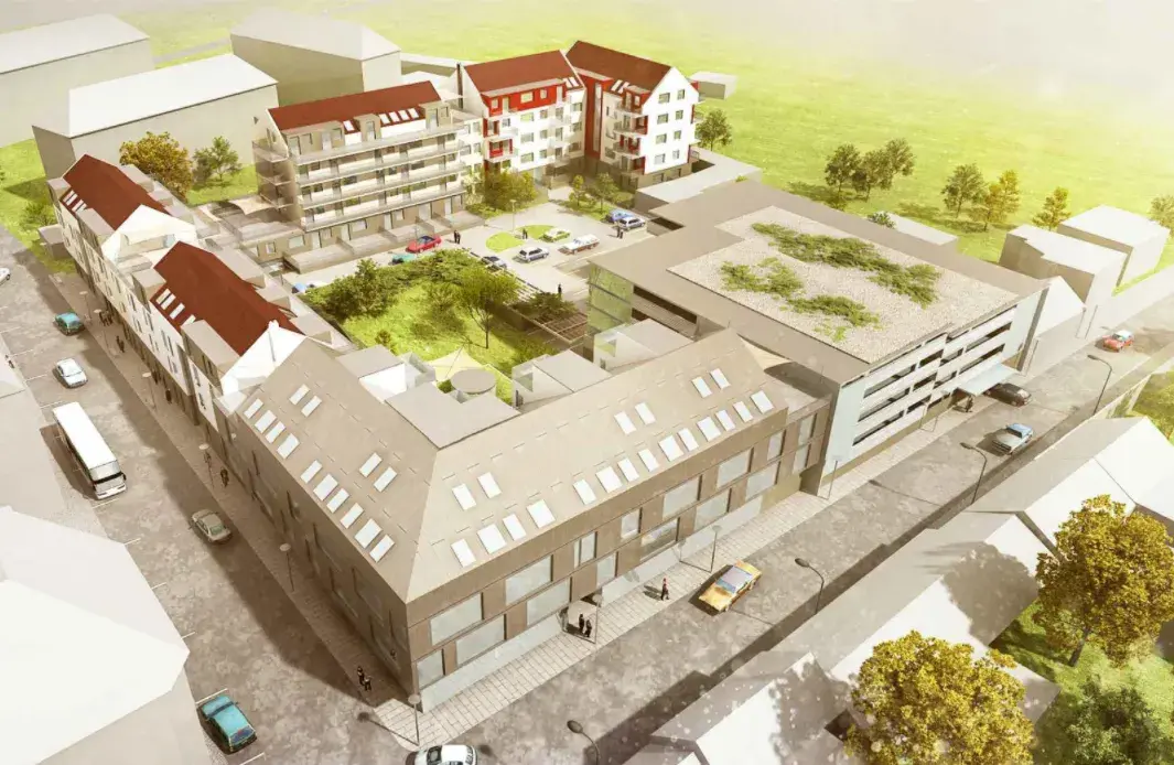 Investičný pozemok v centre mesta Levice- polyfunkcia , byto