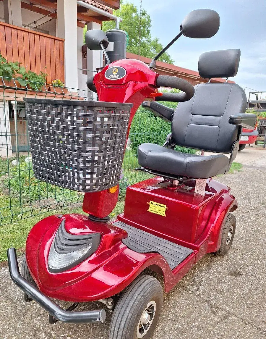 Elektrický invalidný vozík skúter moped pre seniorov