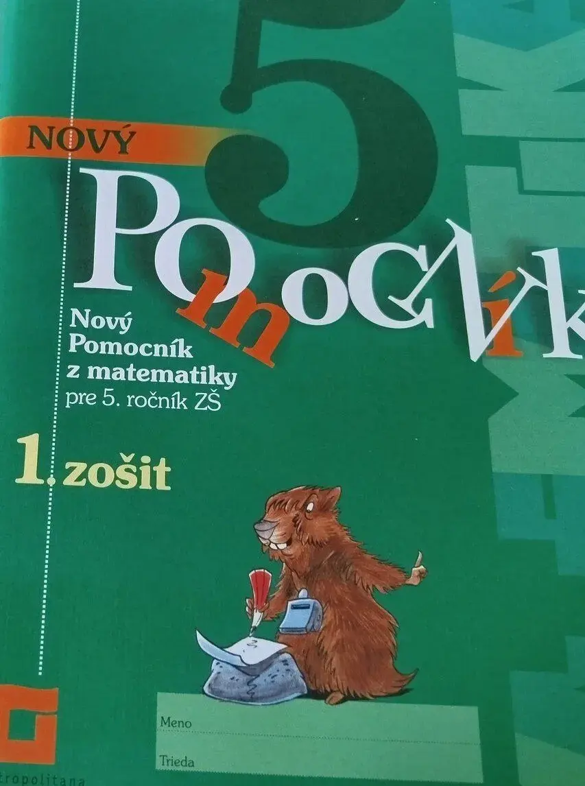 Matematika 5roc. Pomocník 1,2.