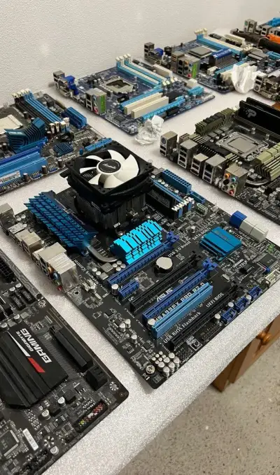 Zostava základnej dosky, cpu a ram