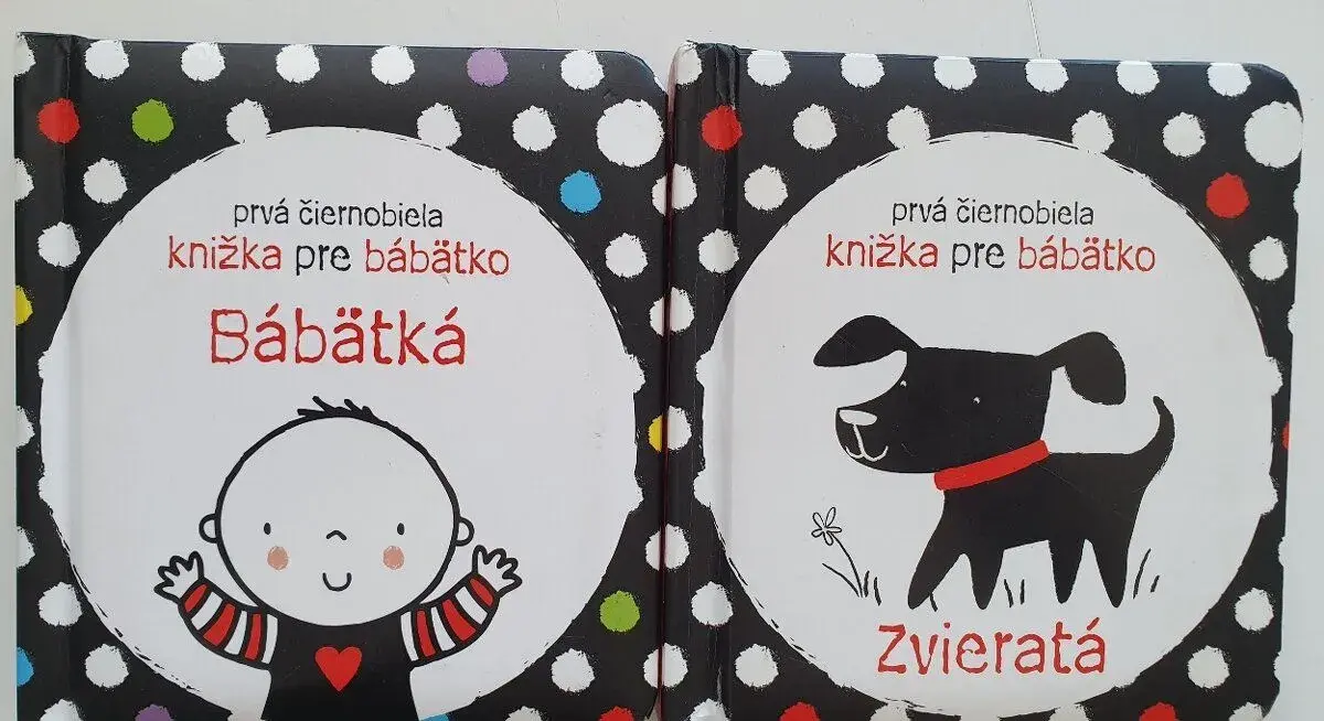 2× prvé knižky pre bábätko – leporelá