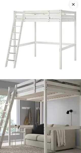 Vyvýšená posteľ IKEA