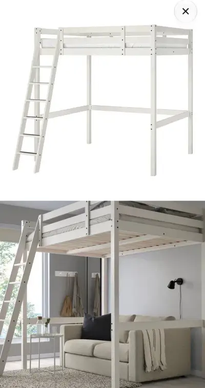 Vyvýšená posteľ IKEA