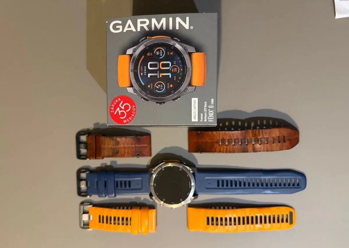 Fenix 8 AMOLED Sapphire Titanium 51 mm