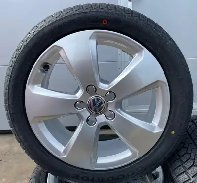 Nepoužitú zimná sada 5x112 R17 6,5J ET43 + 225/45 R17 2026