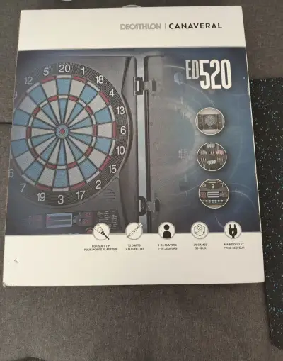 Elektronický terč Decathlon Canaveral ED520 + antivibračná p