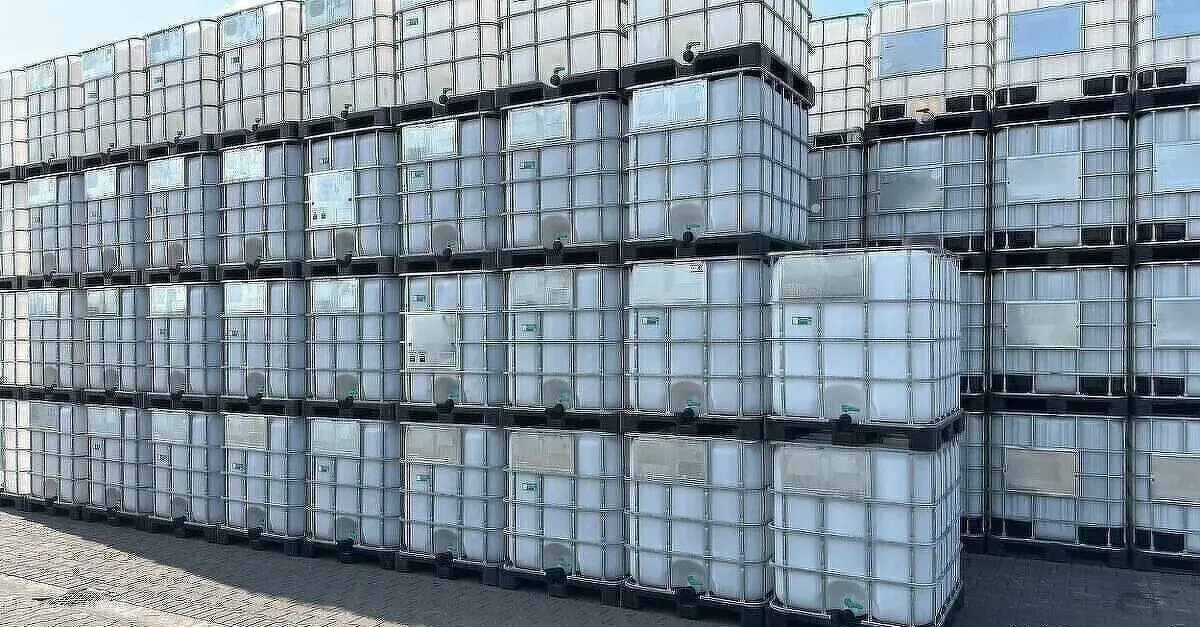 ✅certifikované potravinárske 1000l ibc nádrže sud barel