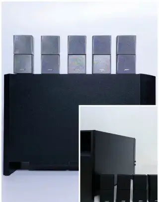 Bose Acoustimass 10 Series III / čierne alebo strieborné koc