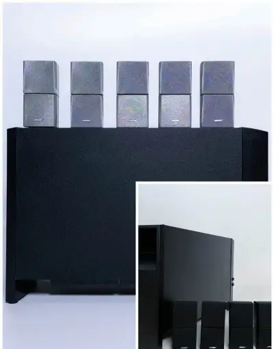 Bose Acoustimass 10 Series III / čierne alebo strieborné koc