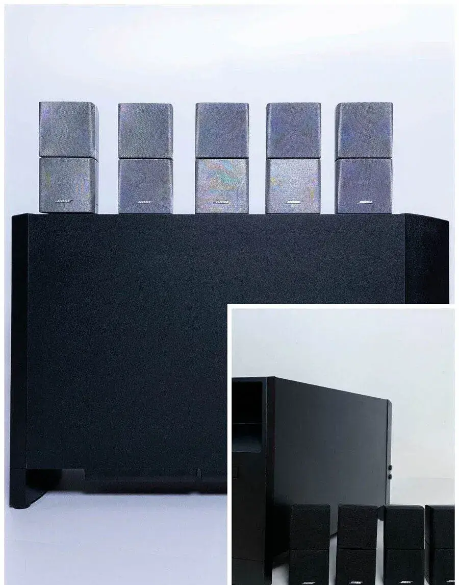 Bose Acoustimass 10 Series III / čierne alebo strieborné koc