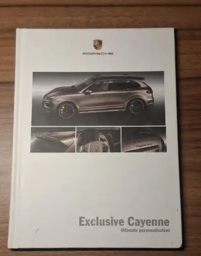 Porsche Cayenne knihu