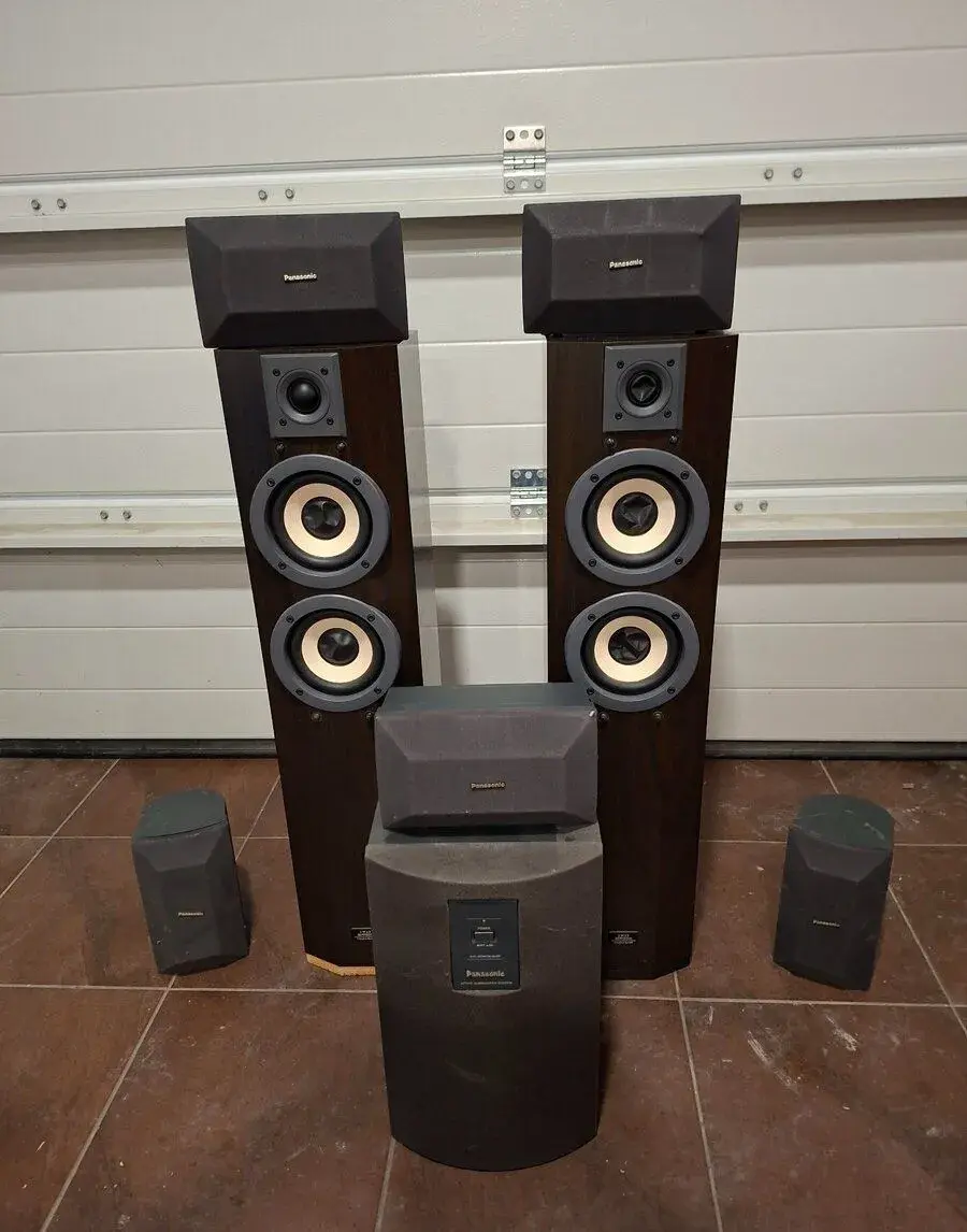 Domáce kino 7.1 reproduktory PANASONIC