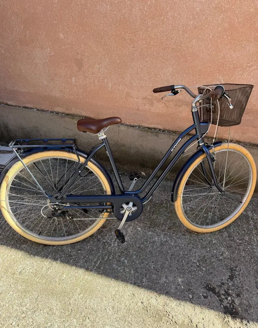 BTWIN Mestský bicykel Elops 520 Blue,veľkosť L