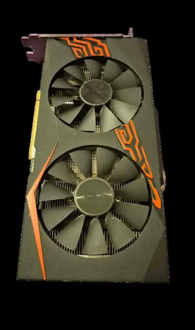 ASUS CERBERUS RX 570 4GB zlé ventilátory