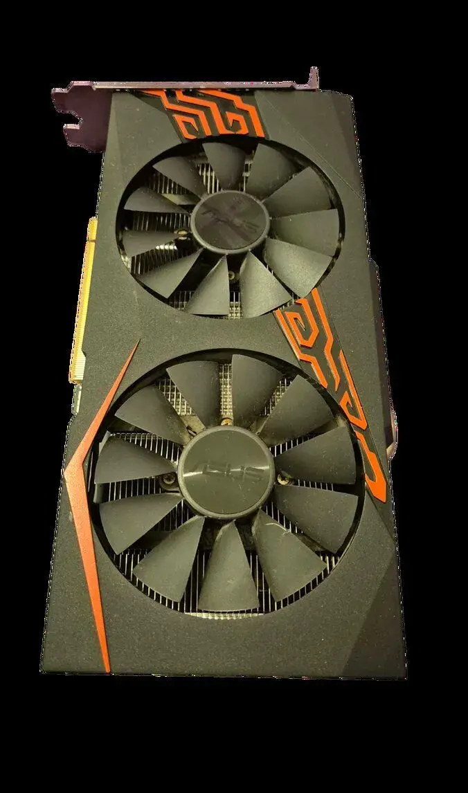 ASUS CERBERUS RX 570 4GB zlé ventilátory