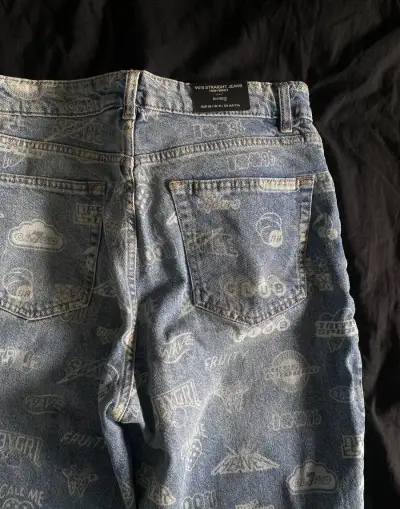 90’s straight jeans