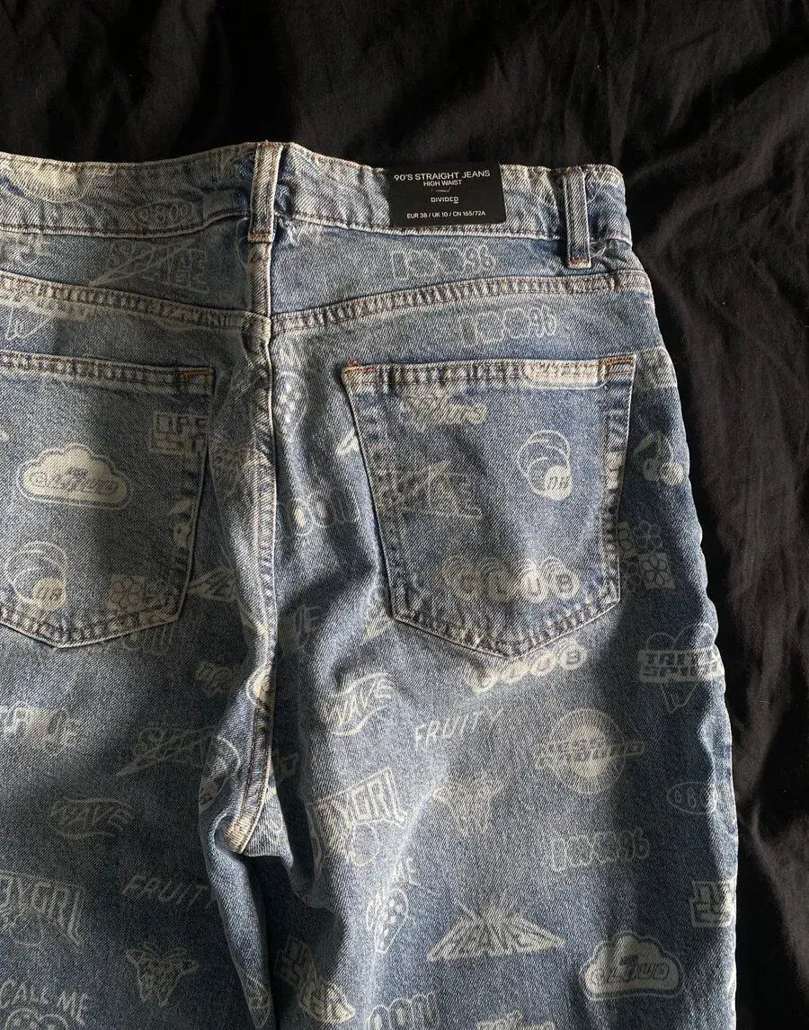 90’s straight jeans