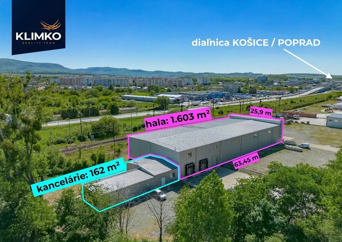 VÝROBNÁ A SKLADOVÁ HALA V PREŠOVE NA KOŠICKEJ ULICI