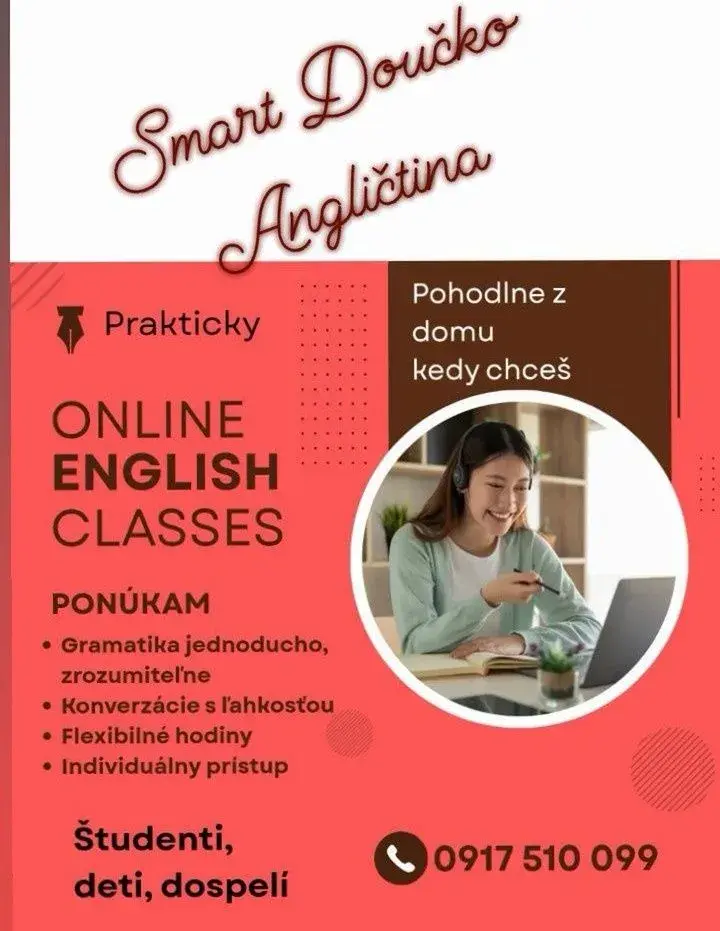 Doučovanie anglického jazyka