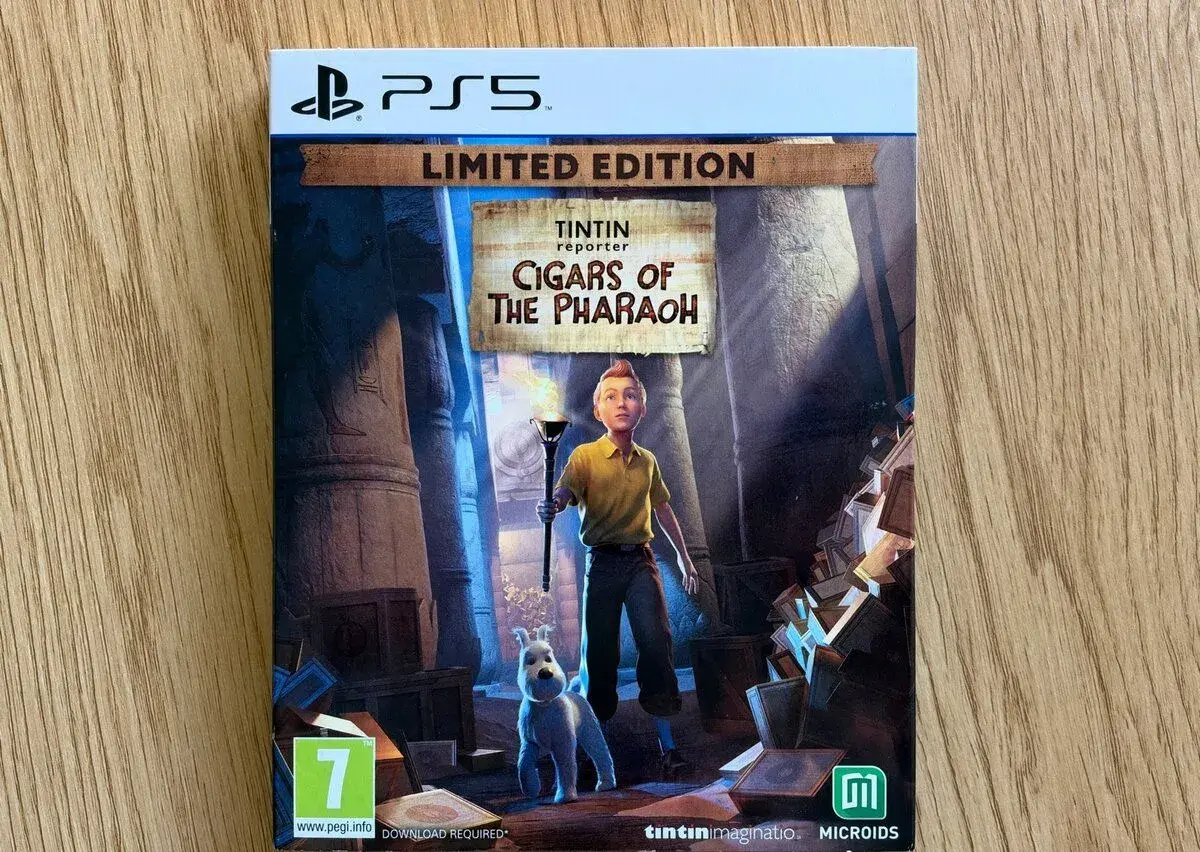 Hra PS5 - Tintin Reporter Cigars of The Pharaoh Limited CZ