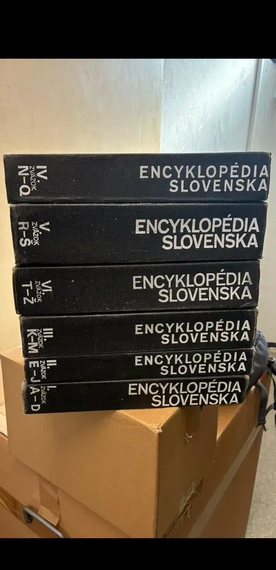 6 kníh encyklopédie