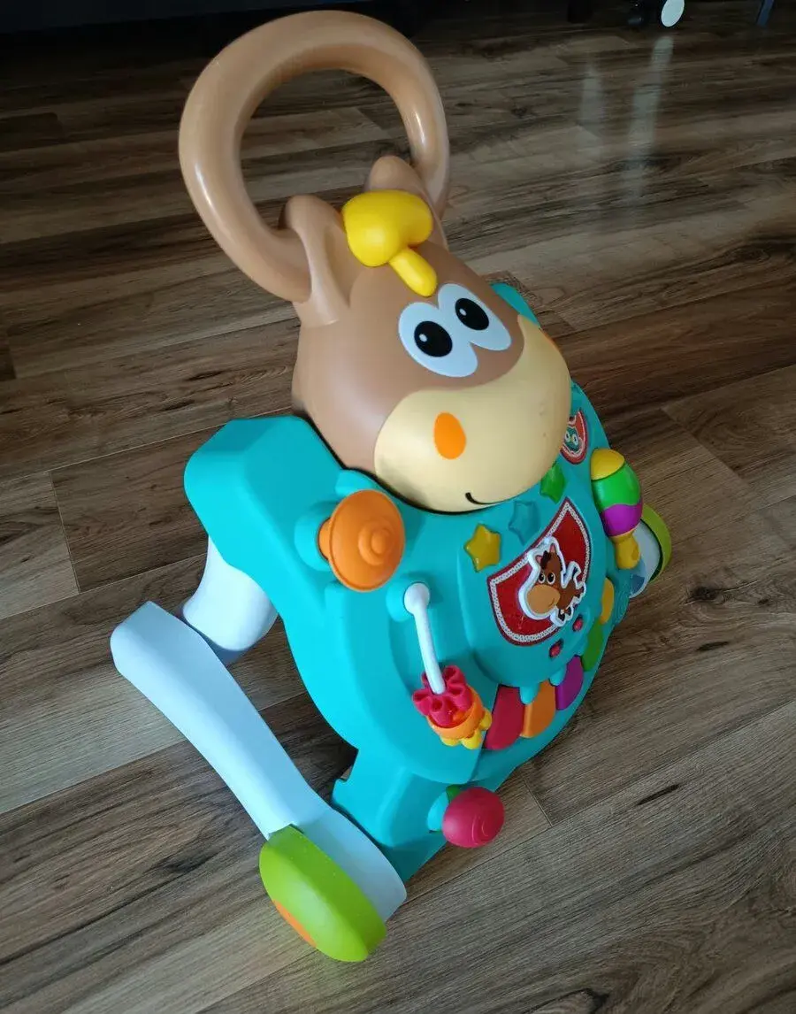 Interaktívne chodítko a stolček 3 v 1 B Kids