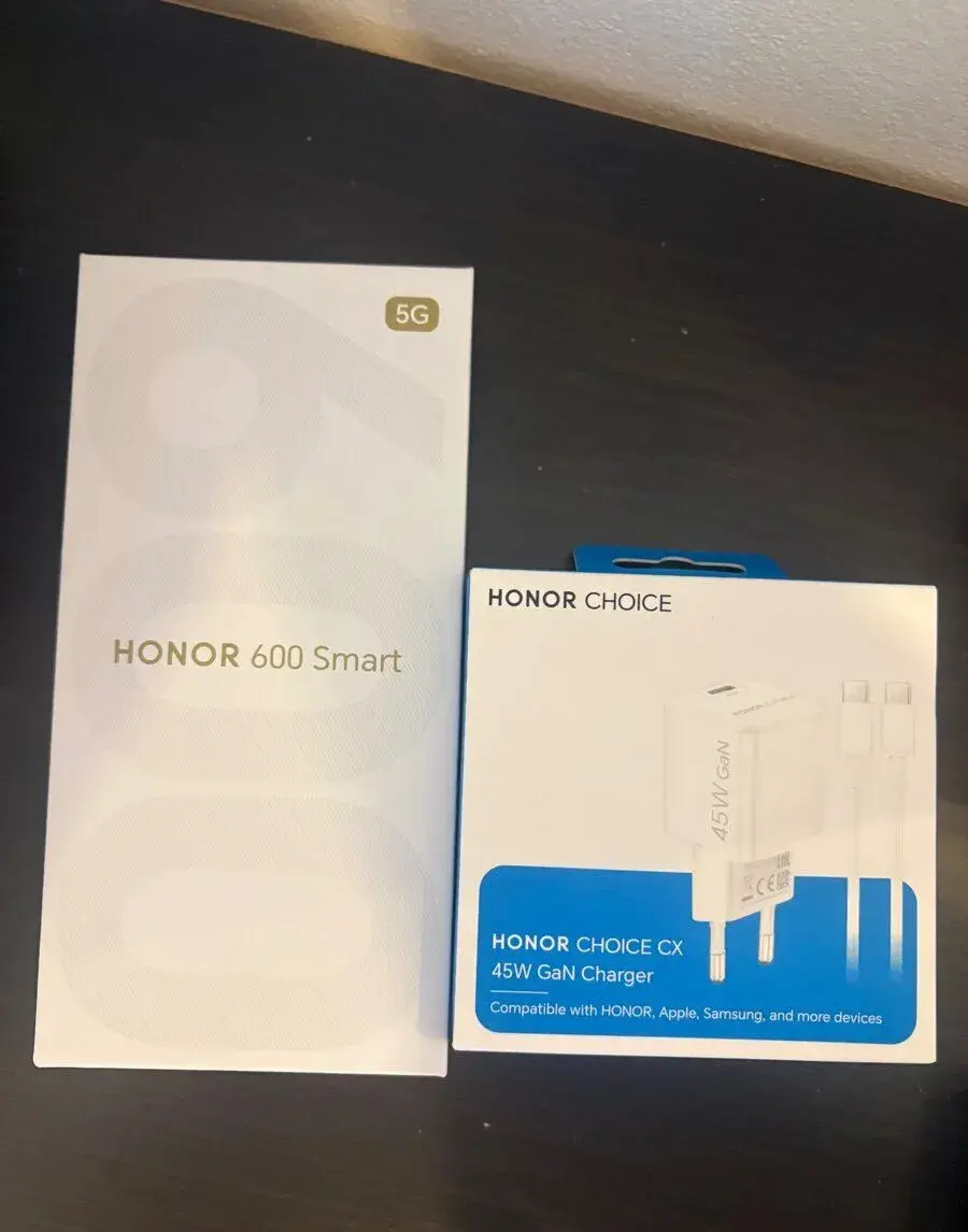 HONOR 600 Smart 5G 4/128 GB + 45 W nabíjačka