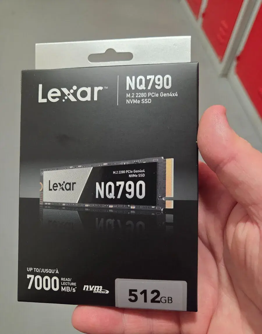 Lexar SSD M.2 NVMe 512GB // NEROZBALENY