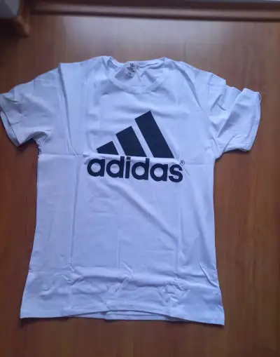 tricko adidas panske ,biele