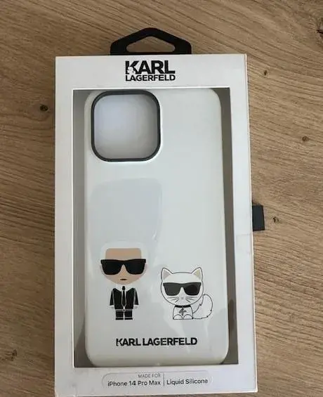 Silikónový obal Iphone 14 Pro Max Karl Lagerfeld