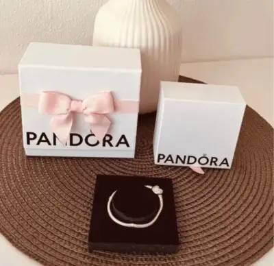Pandora strieborný tapínací naramok nový