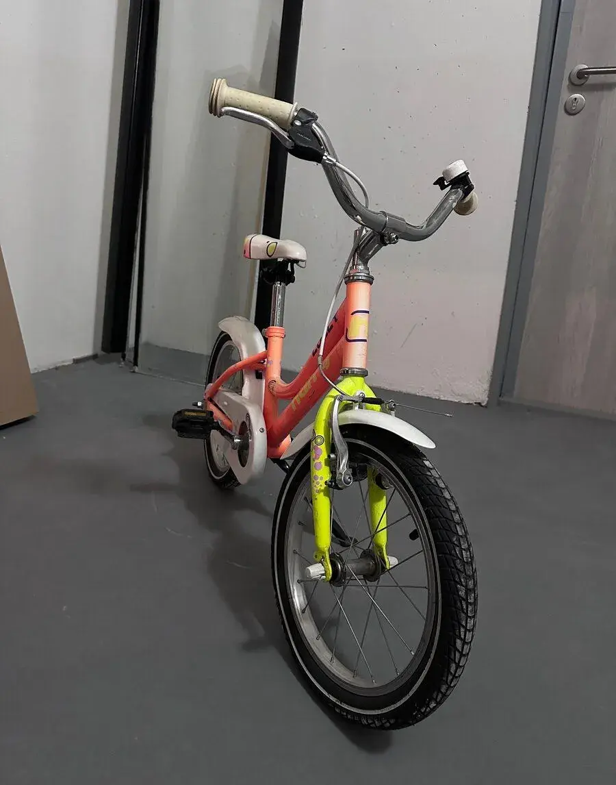 Detsk bicykel pre dievca