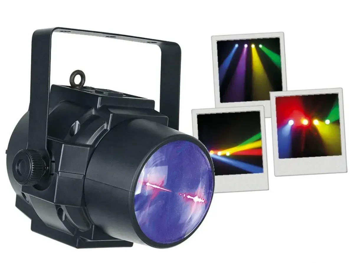 2x Showtec Powerbeam LED 10 – 2 ks DMX beam svetlá