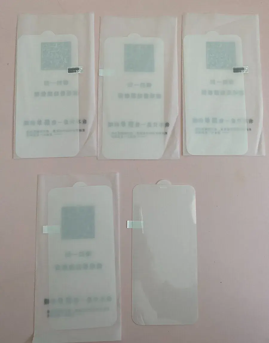 Ochranné fólie na displej iPhone 11 5ks, nové