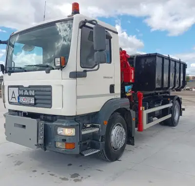 MAN TGM 18.240 Hákovy nosič kontajnerov