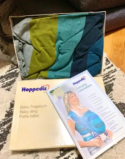 HOPPEDIZ tkaná šatka na nosenie bábätka