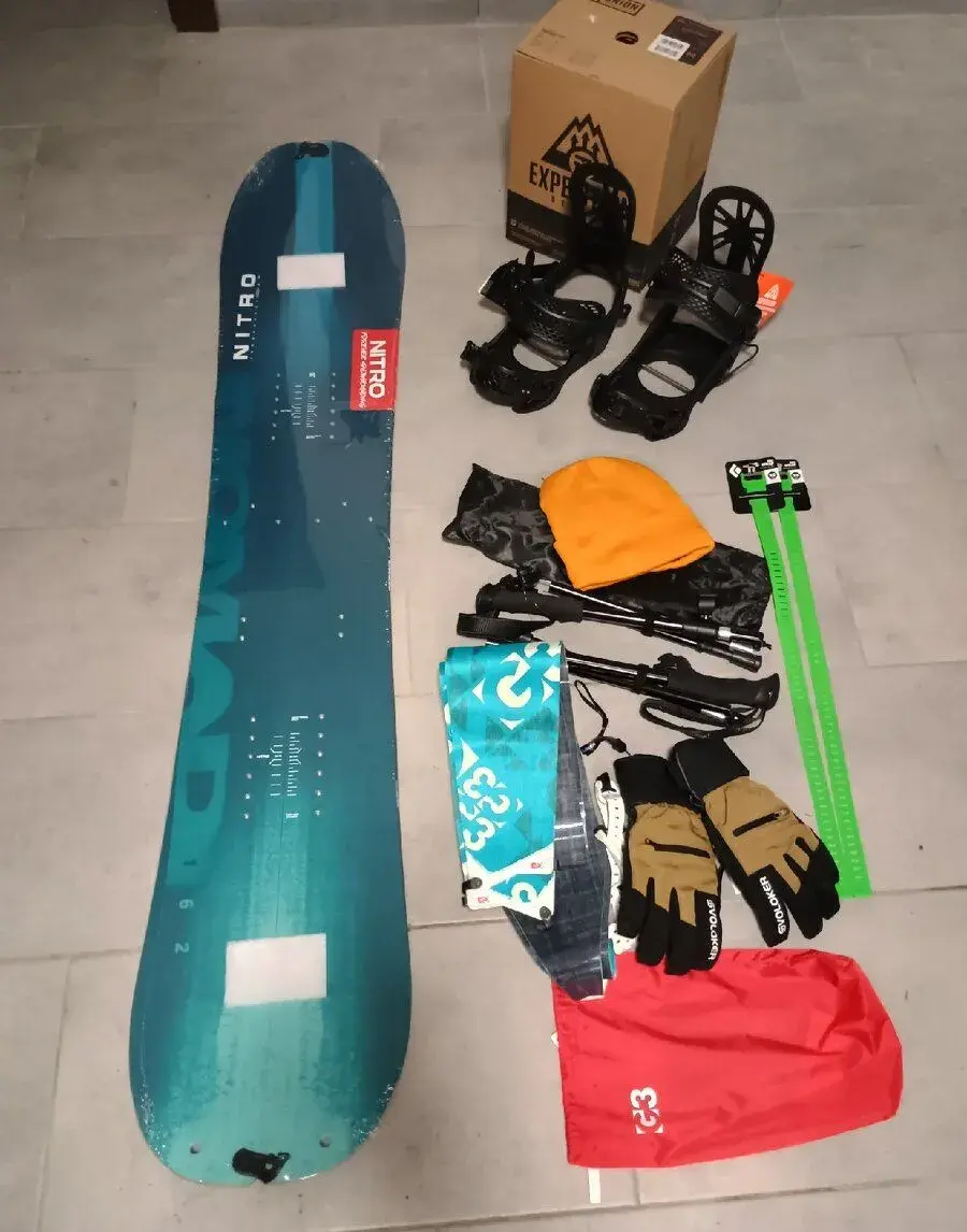splitboardový komplet Nitro Nomad 26 + výbava