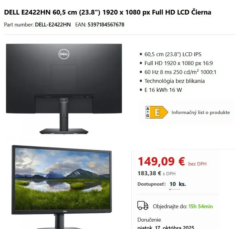 24" Philips LCD 24 palcový