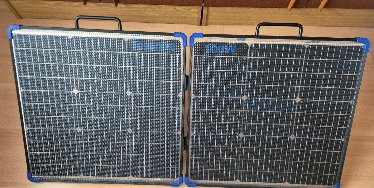 Prenosný solárny panel 100W Bifacial