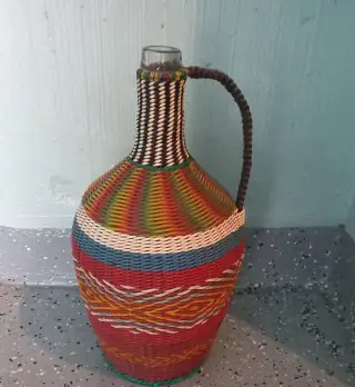 retro demižón na víno