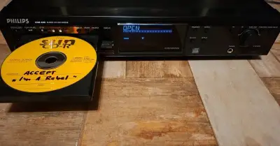Philips CDR 600 🥰 Audio CD Recorder ❤️ + DO