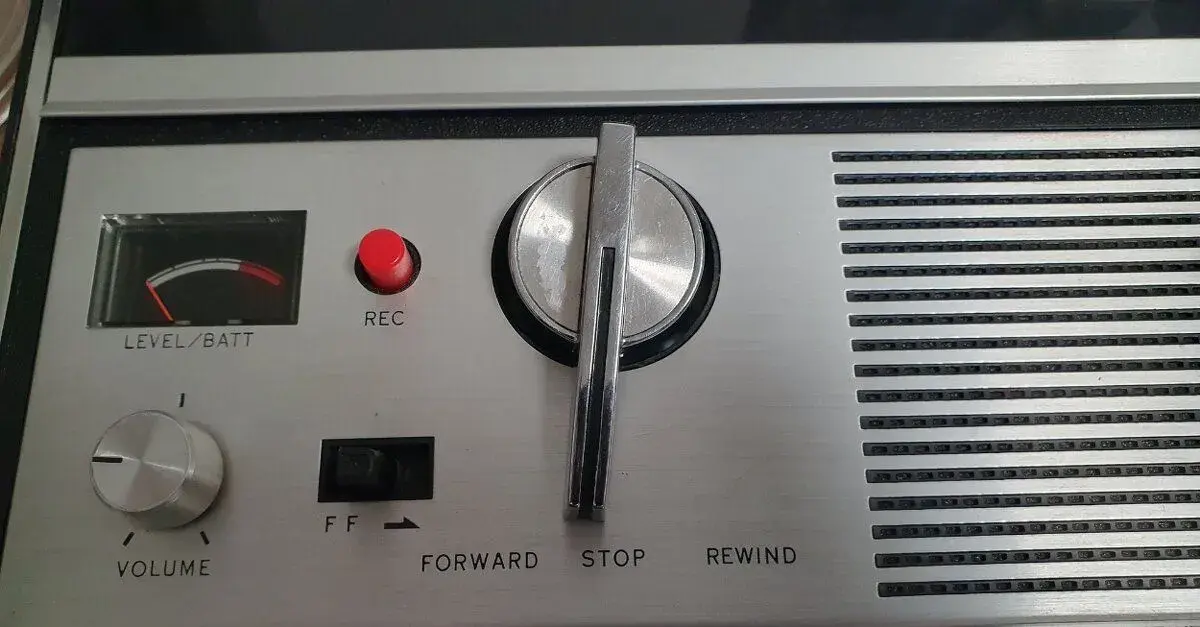 National RQ-504S-4 Track Solid State Tape Recorder