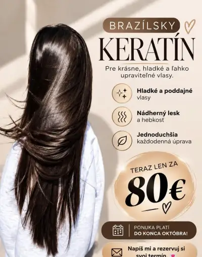 Keratín za 80e do konca oktobra