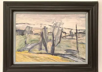 Obraz Jaromír Hynšt, Cesta 1981 ,olej plátno 66x86