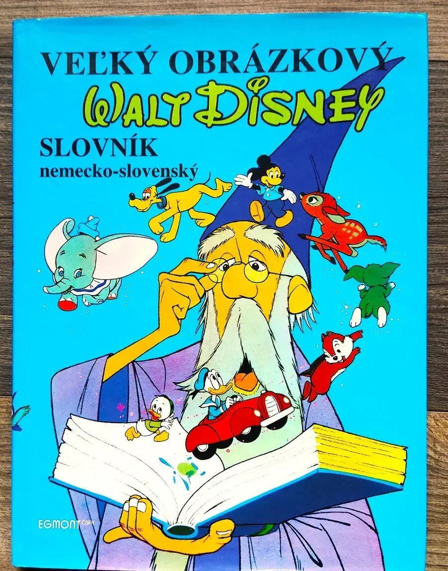 Veľký obrázkový nemecko-slovenský slovník Walt Disney