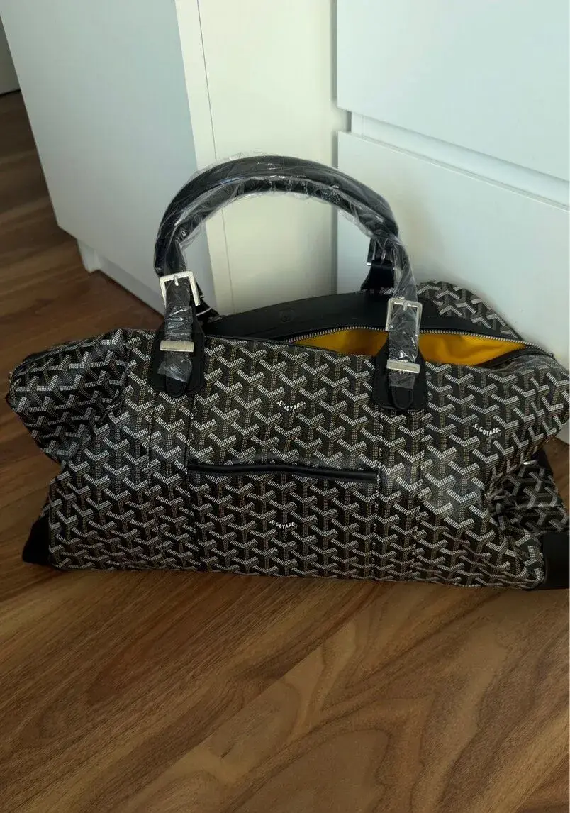 Goyard travel bag/cestovná taška black/čierna