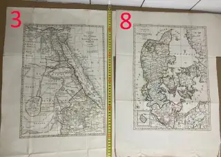 200 ročné farebné mapy