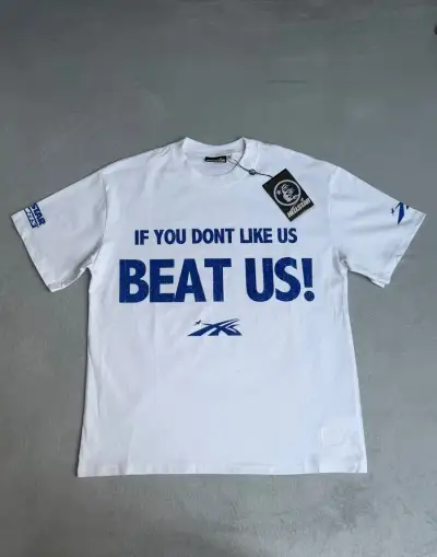 👕 Hellstar Tee – White/Blue – nová 👕